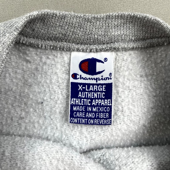 Vintage Cal Poly SLO Sweatshirt Adult XL Gray Champion San Luis Obispo College - Picture 6 of 10